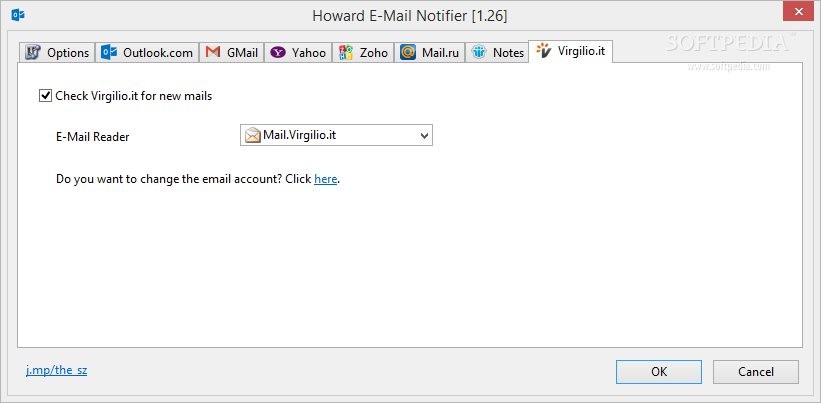 Howard Email Notifier 2.03 download the new version