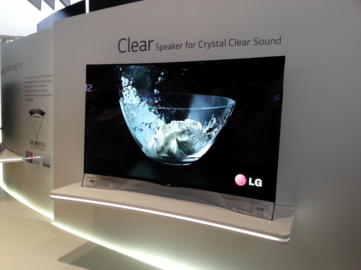 IFA 2013: Check Out the LG Curved OLED UHDTVs of up to 77 ...