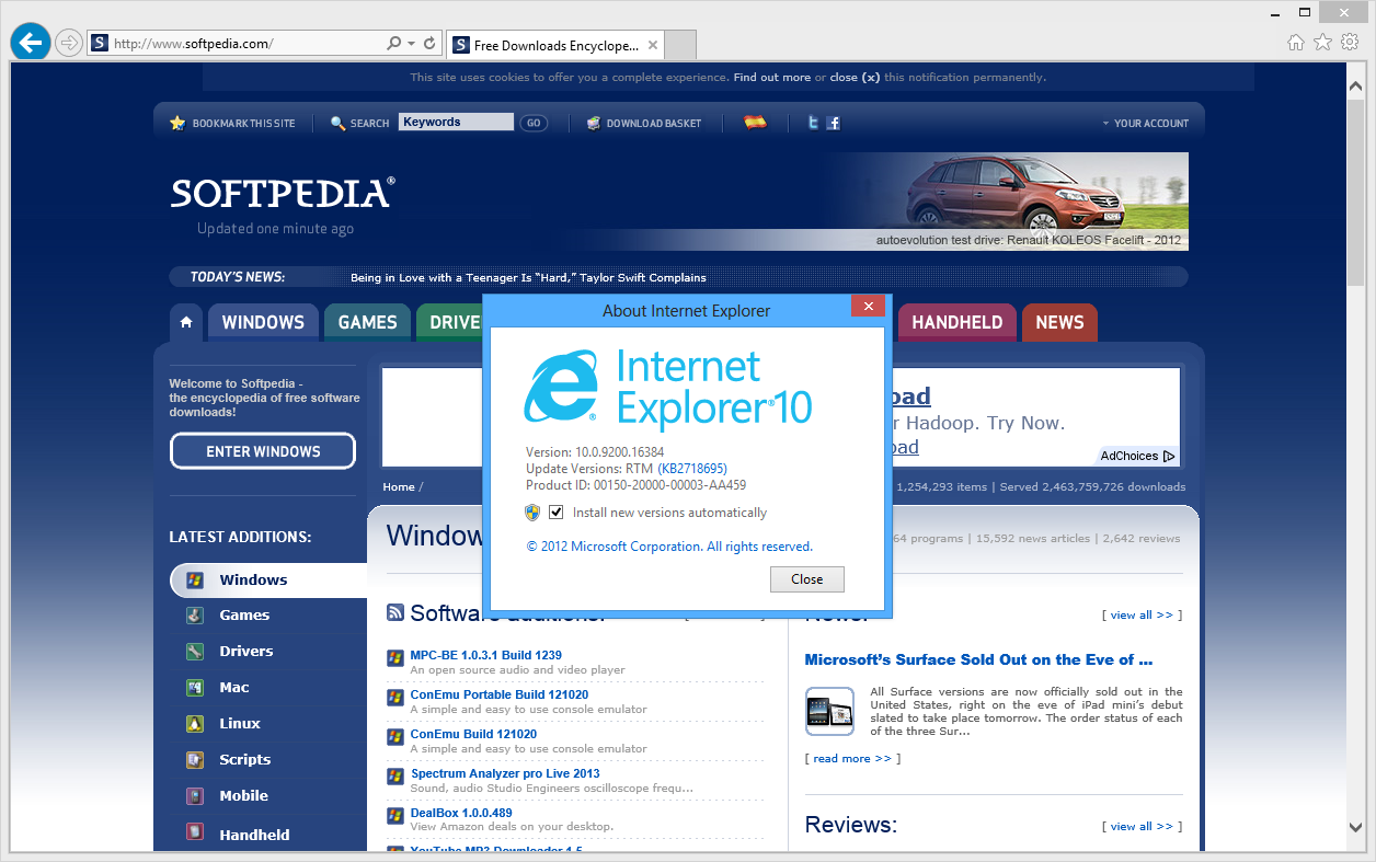Ie 10 For Windows 7