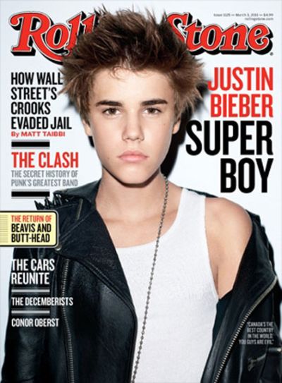 justin bieber rolling stone magazine cover. Image comment: Justin Bieber