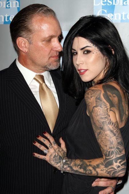 Image comment Kat Von D will keep the Jesse James tattoo she got shortly