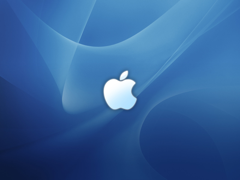 Image comment Aqua blue Apple logo Image credits EmuNerd via Deviantart
