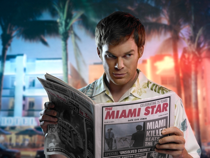 Image comment Michael C Hall talks season 5 of Dexter premiering in 