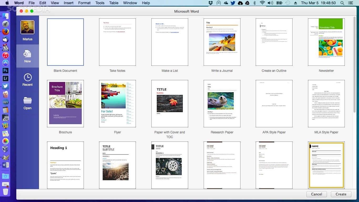 Microsoft Word Templates For Mac Free Download