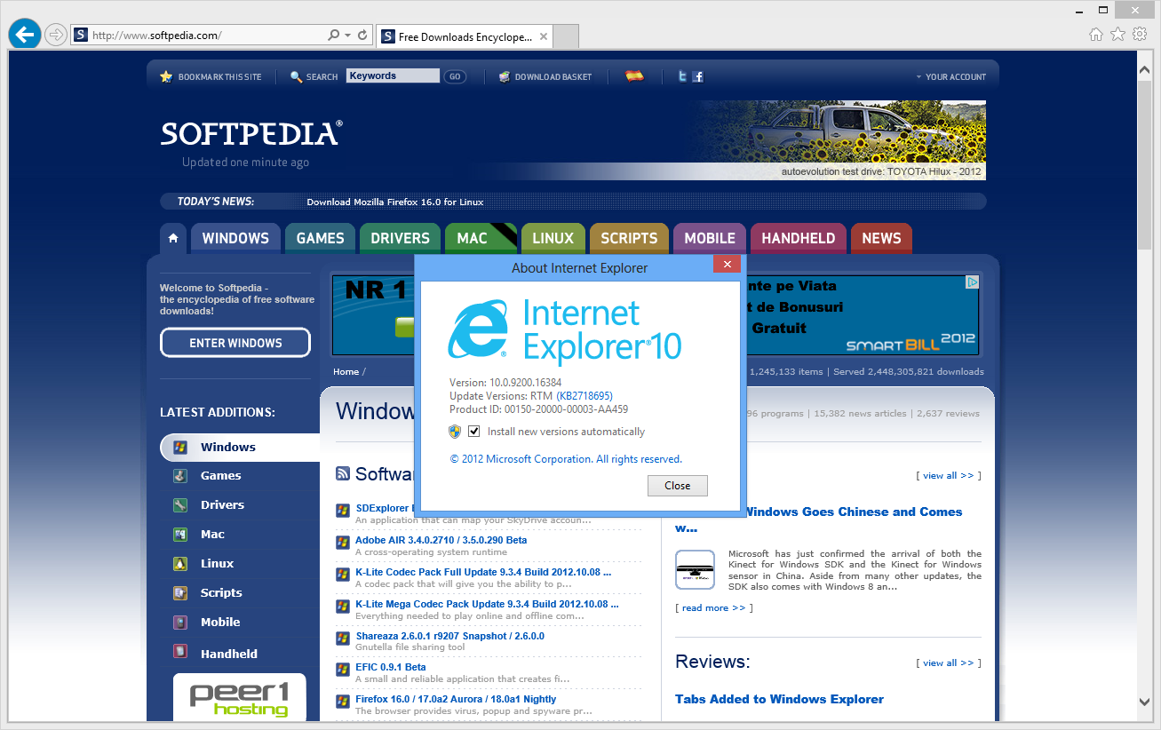 Microsoft internet explorer 10 for windows 7 6 11 free download