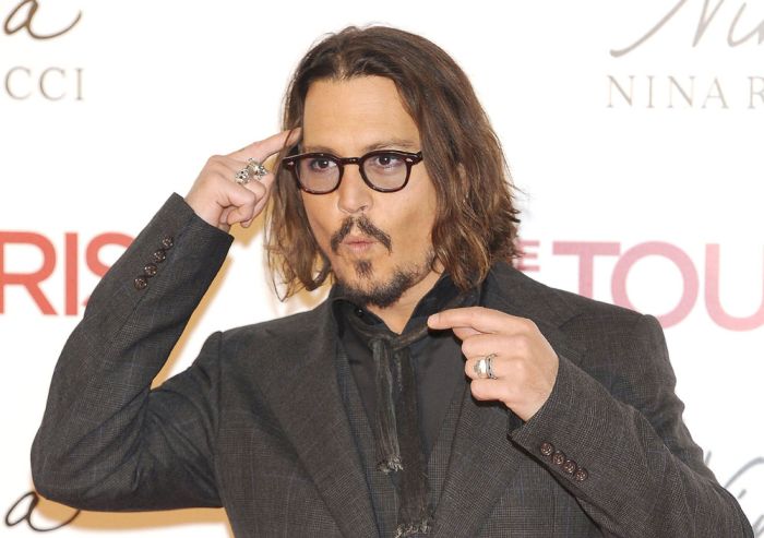 Johnny Depp Modeling