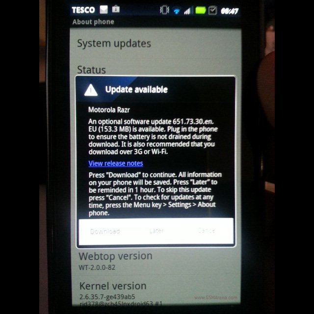 Motorola Razr Xt910 Ics Update Official