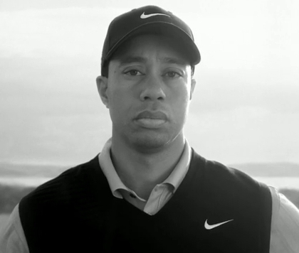 nike tiger woods logo. Emotional Tiger Woods Nike