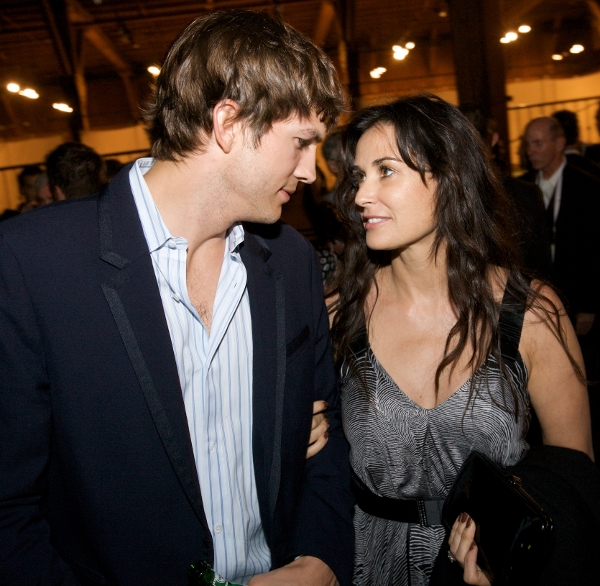 Image comment New report says Demi Moore and Ashton Kutcher had an open 
