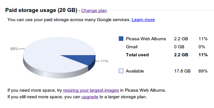 Picasa Makes It Official, All Small Photos and Videos are Stored for Free