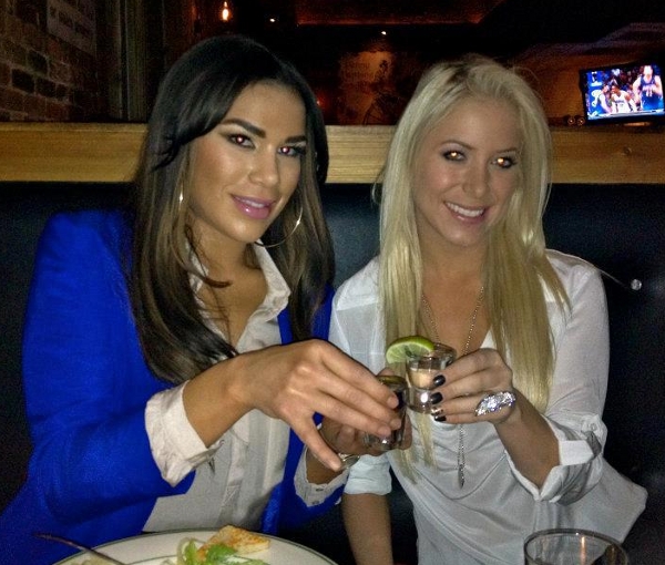 Brittani and Charm Niccole, 23, have their own plastic surgeon – their dad