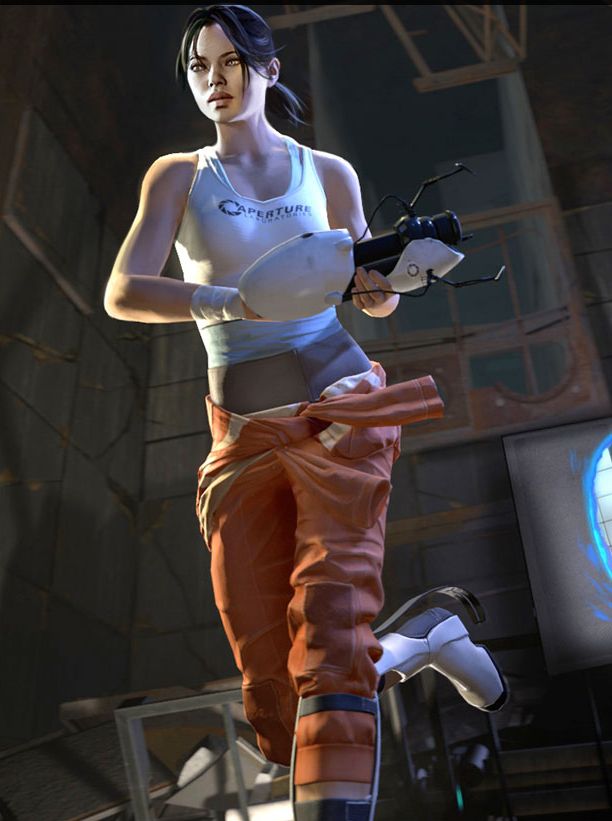 portal 2 chell. Portal 2#39;s Chell in action
