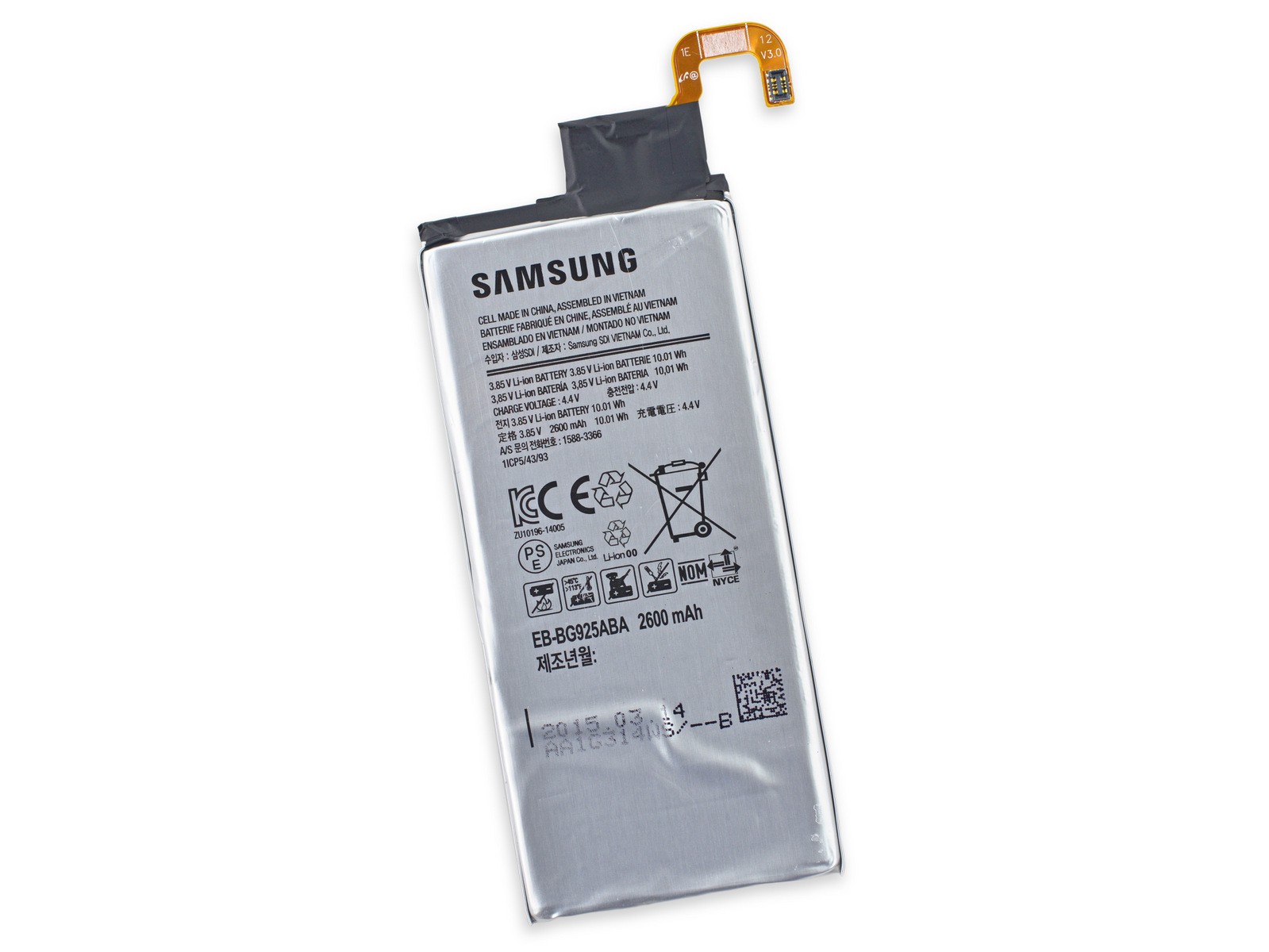 Samsung Galaxy S6 Edge Gets Teardown Treatment the Battery is Buried Deep Inside 477898 11