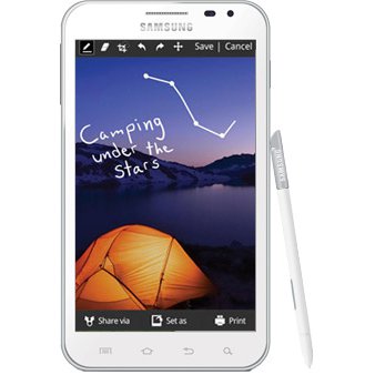Samsung Officially Launches White GALAXY Note in Canada