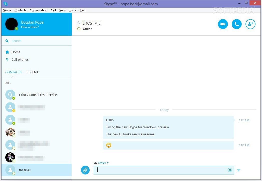 Skype 6.21 Apk