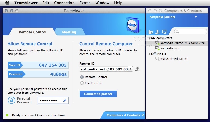 how to install teamviewer host for mac
