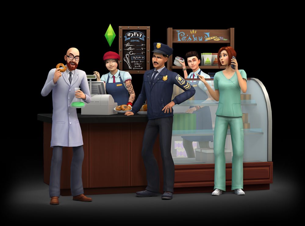 get the sims 4 get to work for free
