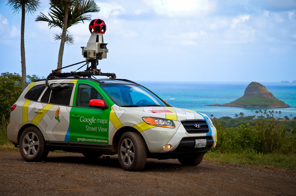 Carro do Google Street View