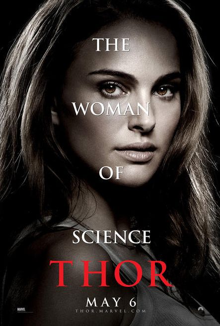 Character poster for “Thor”: Natalie Portman  is Jane