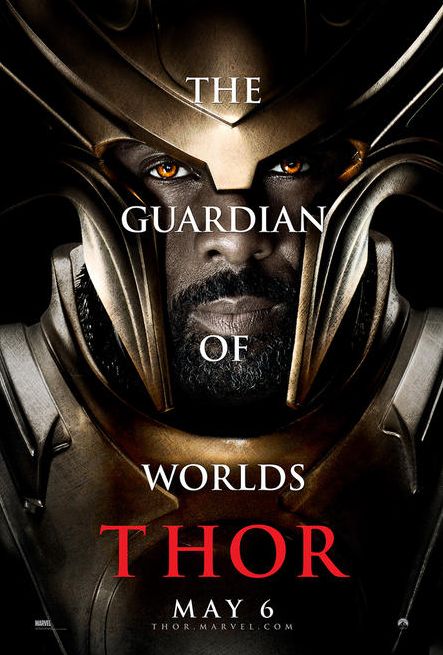 Character poster for “Thor”: Idris Elba is  Heimdall