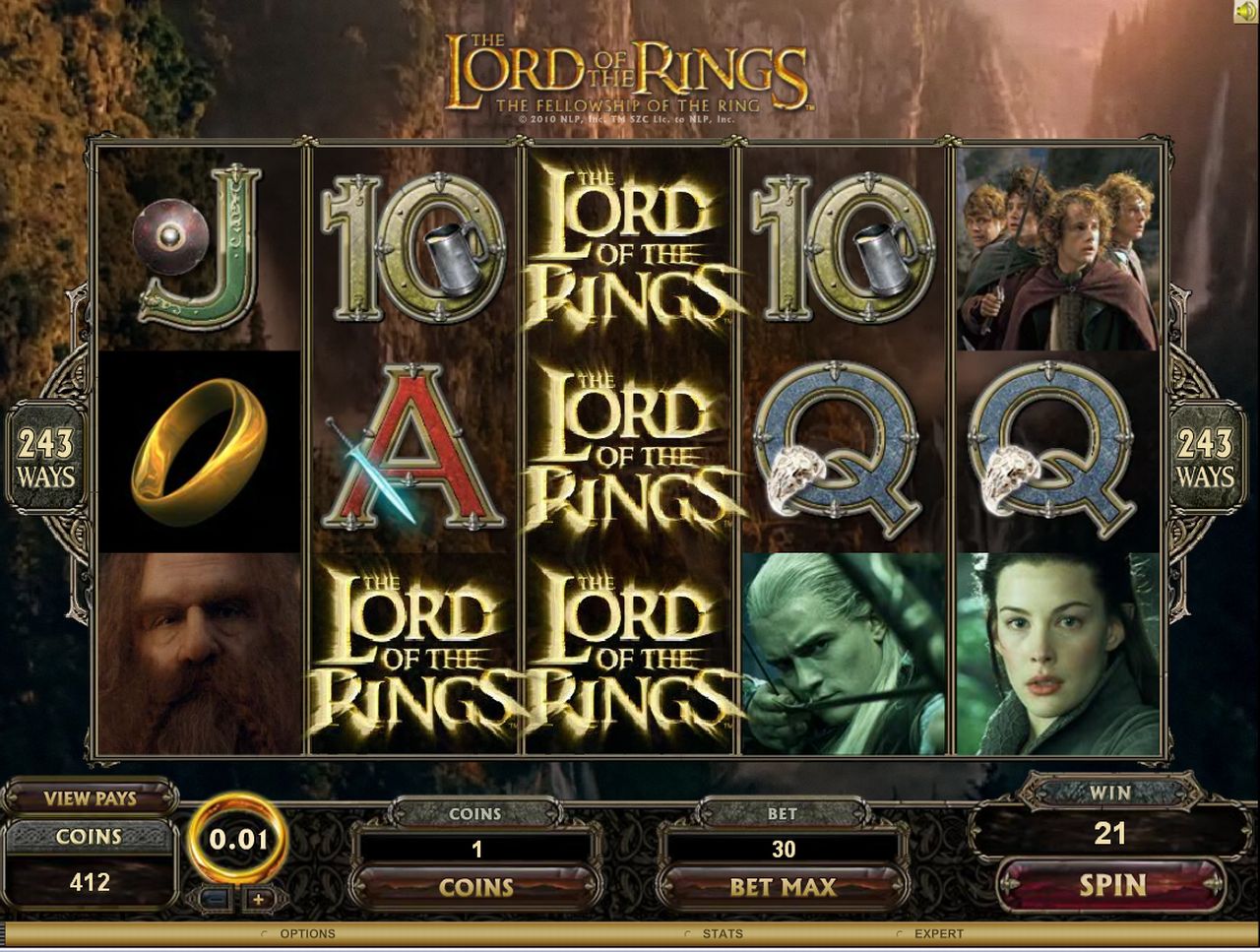 Free Lord Of The Rings Casino Game Online