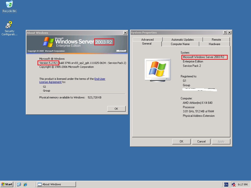 Video's van Activate windows server 2003 r2 sp2