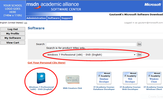msdn academic alliance manager