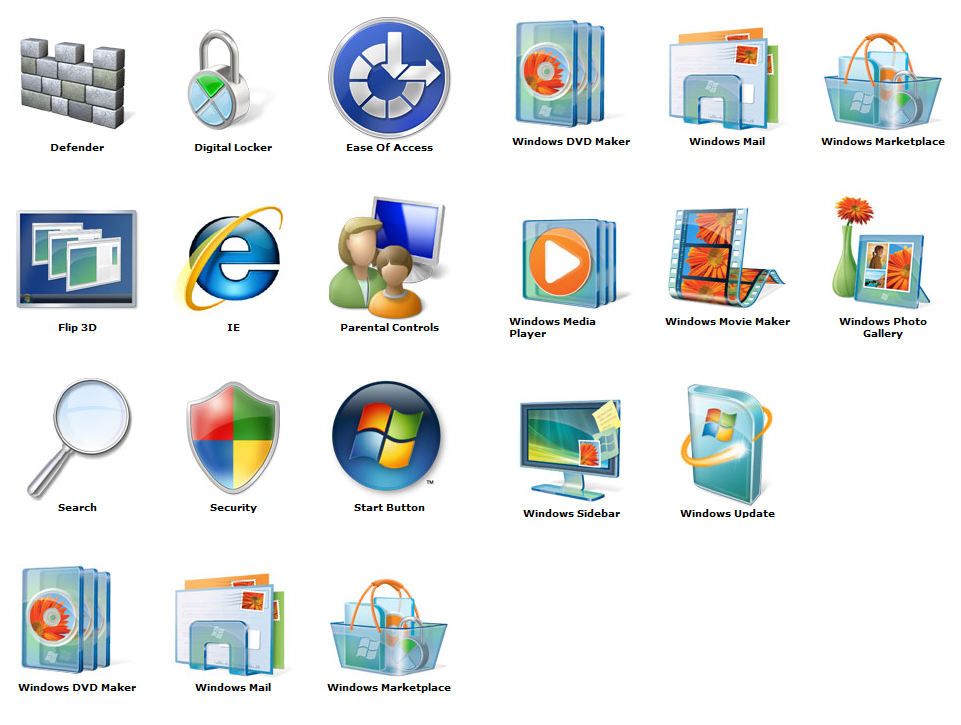 How To Restore Icons On Windows Vista