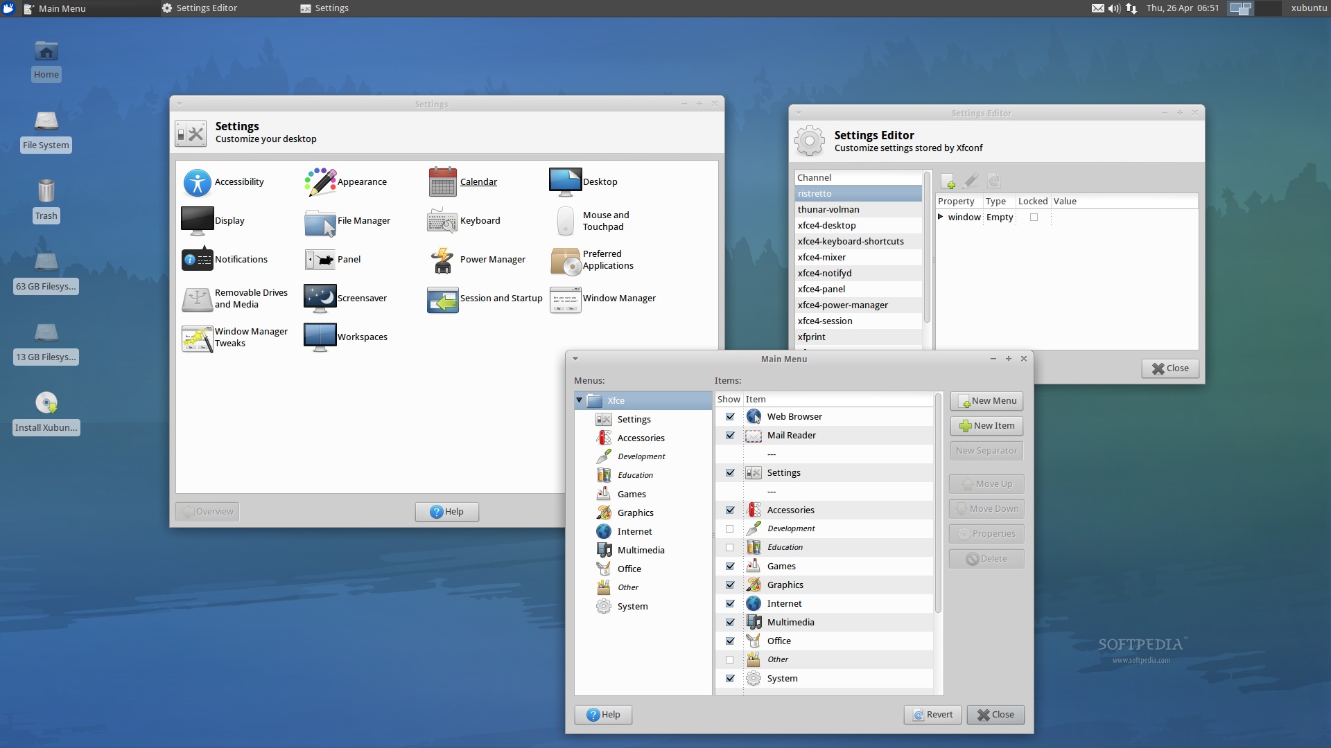 Xubuntu 12.04 desktop - image 1 - Softpedia