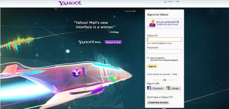 Beware of fake Yahoo! Mail login pages
