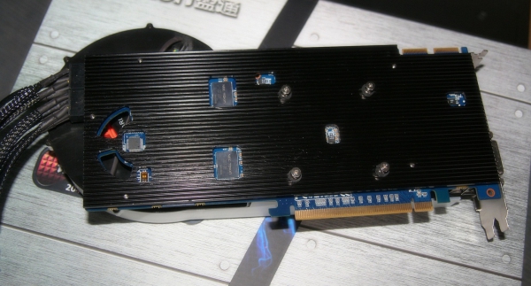 AMD Game Master R6950 graphics card - PCB back