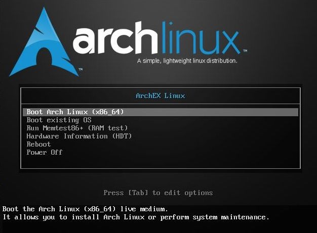 arch-linux-based-archex-distro-updated-w