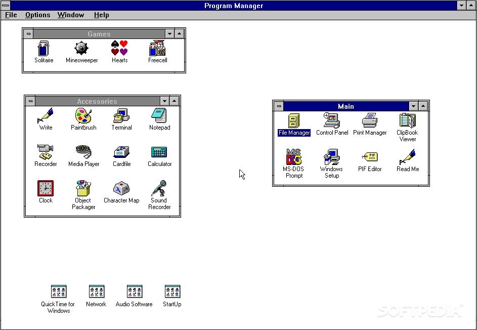 Windows 3.1 Emulator Vista