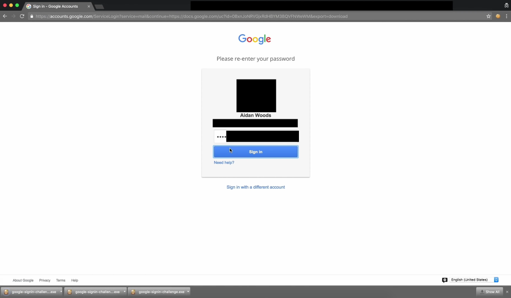 google-login-page-bug-can-lead-to-automa