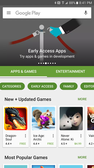 google-s-early-access-apps-section-is-li