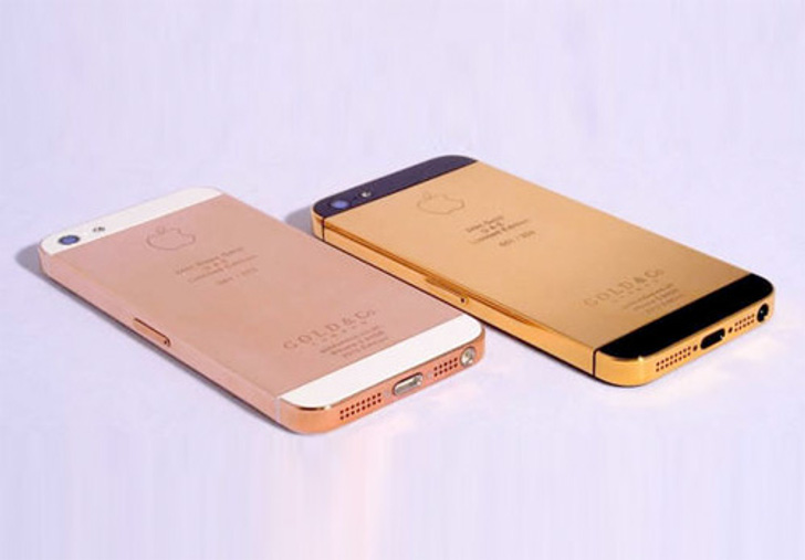 Golden iPhone