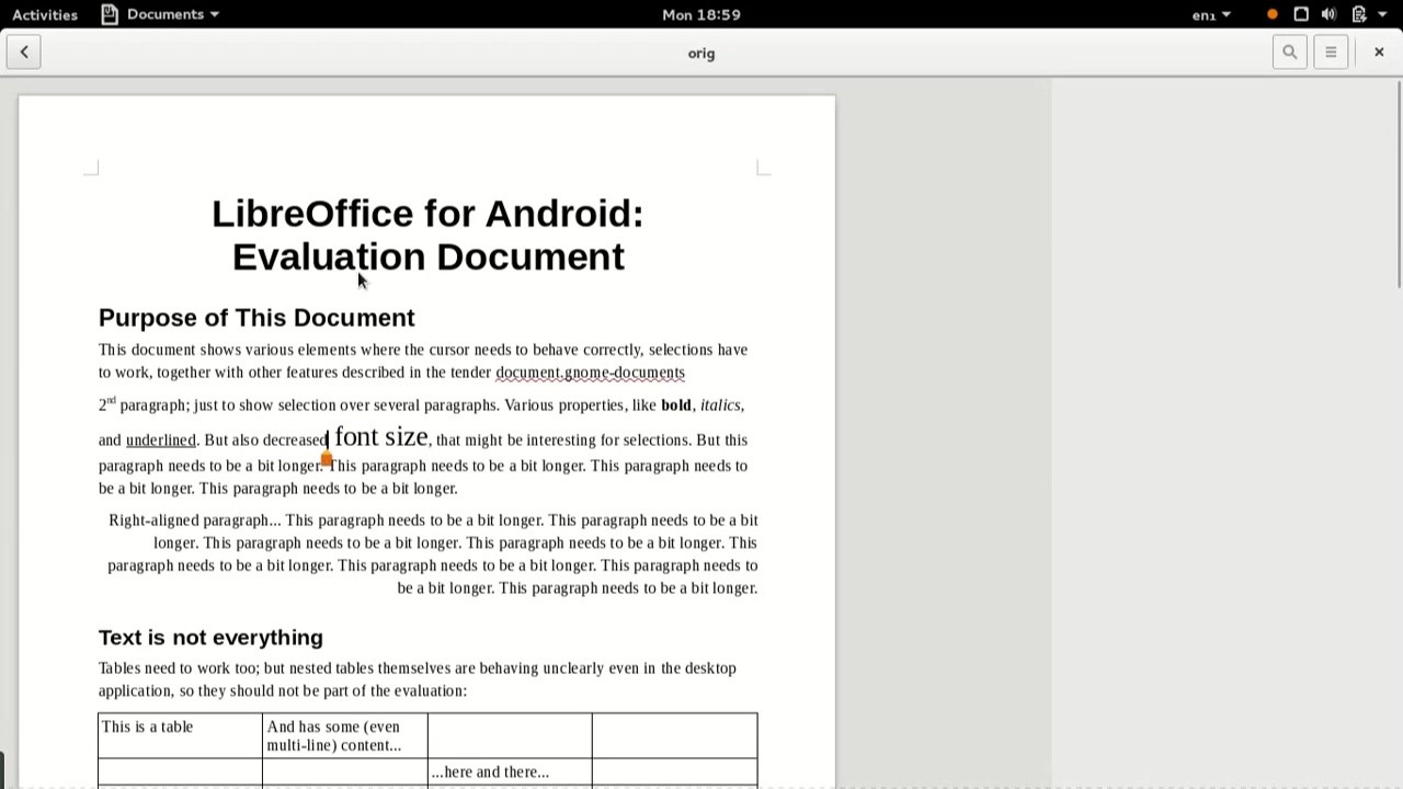 Libreoffice Android