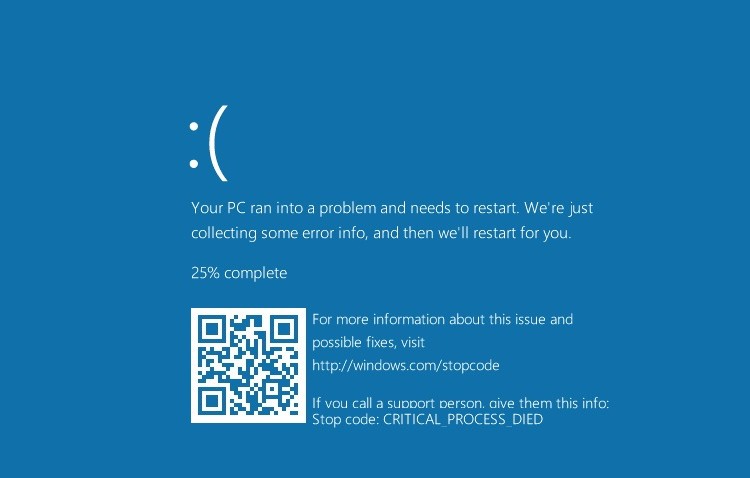 Critical_process_died windows 10 start up error [solved 