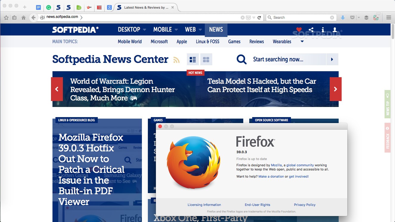 Mozilla Firefox Update Version