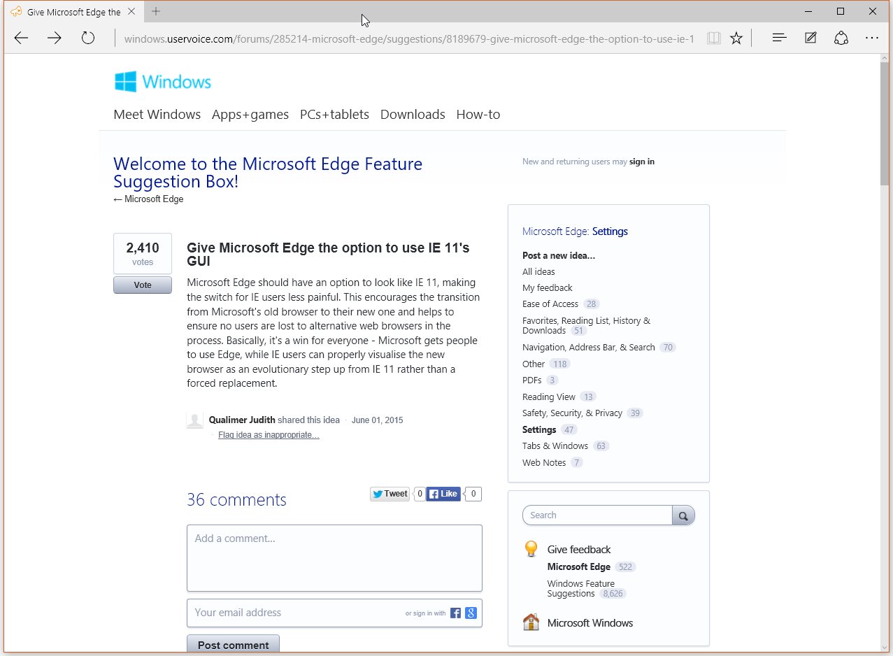 Microsoft Internet Explorer 10