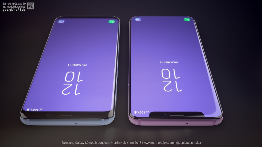 This Samsung Galaxy S9 with a Notch Would Have Been the Best iPhone X Clone