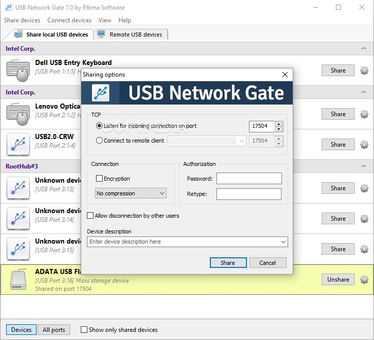 usb network gate full