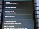 LG E960 Mako (About phone screenshot)