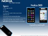 Nokia 909 concept phone